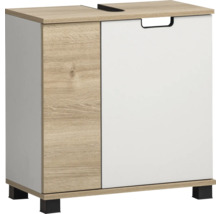 Skrinka pod umývadlo s dvierkami a zásuvkou