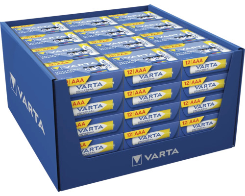 Balenie batérií Varta Universal Energy AAA, 12 kusov
