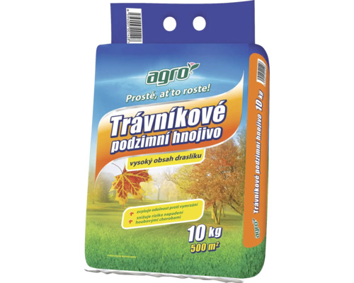 Balenie jesenného hnojiva na trávnik, 10 kilogramov