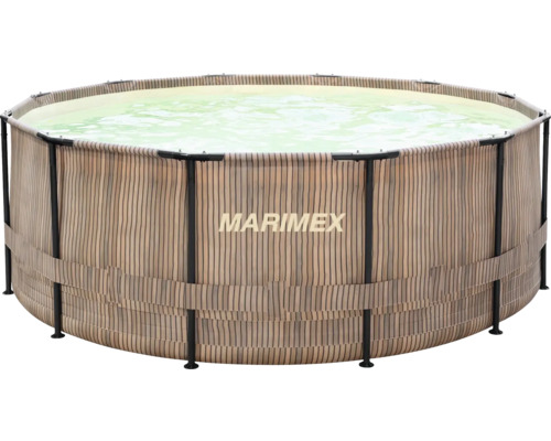 Rámový bazén Marimex s oceľovým rámom a vodou