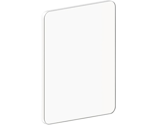 Obdĺžniková doska z bieleho akrylového skla