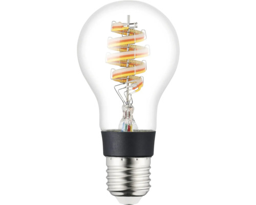 LED žiarovka EGLO crosslink.z E27 RGBW 4,9 W číra