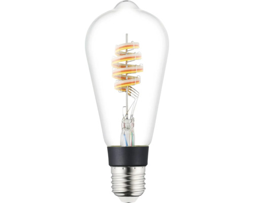 LED žiarovka EGLO crosslink.z E27 4,9 W RGBW číra