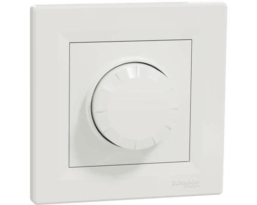 Logo spoločnosti Schneider Electric. Stmievač na montáž na stenu.