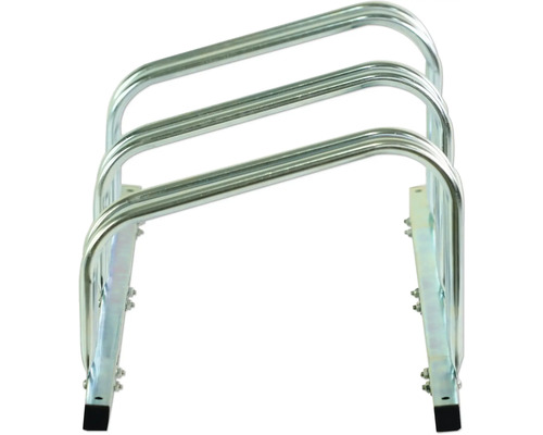 Stojan na bicykle pre tri bicykle z kovu