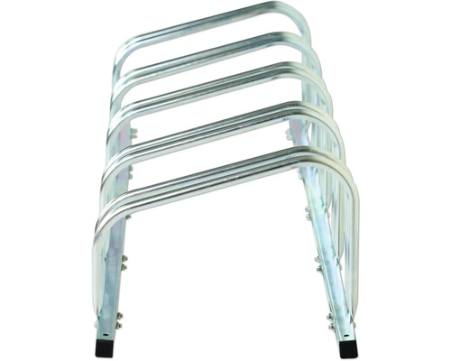 Stojan na bicykle pre päť bicyklov