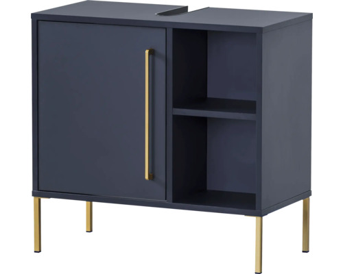 Skrinka pod umývadlo s dvierkami, policou a nožičkami