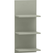 Nástenná polica s tromi policami na montáž na stenu