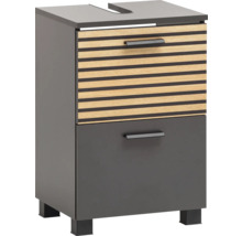 Skrinka pod umývadlo s dvomi zásuvkami