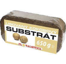 Lisovaný kokosový substrátový blok, 650 gramov