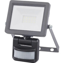 LED reflektor LEDMED VANA SMD S EASY IP 65 10 W 1100 lm 4000 K antracit so senzorom pohybu