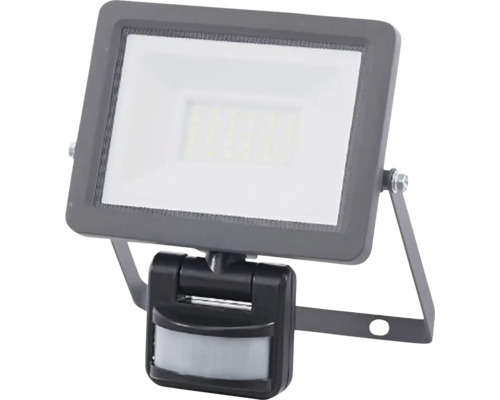 LED reflektor VANA SMD S EASY LEDMED IP 65 20 W 2200 lm 4000 K antracit s pohybovým senzorom LED reflektor s pohybovým senzorom