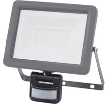 LED reflektor LEDMED VANA SMD S EASY IP 65 30 W 3300 lm 4000 K antracit so senzorom pohybu