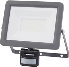 LED reflektor VANA SMD S EASY LEDMED IP 65 50 W 5500 lm 4000 K antracitový so senzorom pohybu
