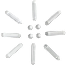 Obrázok tyčiniek a guličiek.