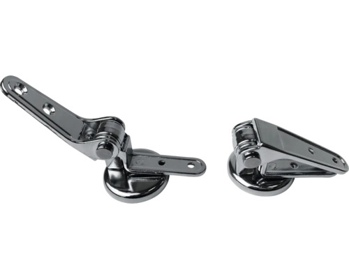 Záves záchodovej dosky z kovu