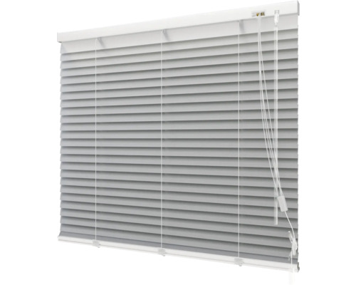 Hliníková žalúzia SOLUNA Dim-Out strieborná 40x170 cm, + 20% viac lamiel na zatemnenie Žalúzie s vodorovnými lamelami a ovládacími šnúrami na reguláciu svetla