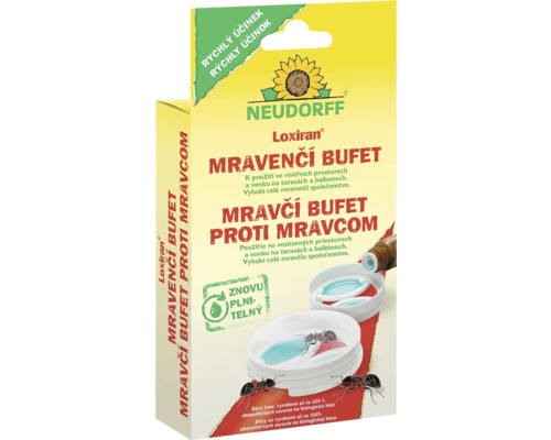 Neudorff Loxiran Mravčí bufet na boj proti mravcom vo vnútorných a vonkajších priestoroch