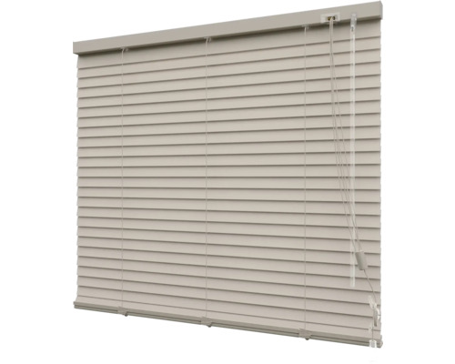 Hliníková žalúzia SOLUNA Dim-Out taupe 70x170 cm, + 20% viac lamiel na zatemnenie Zatvorená horizontálna žalúzia na dekoráciu okien a reguláciu svetla