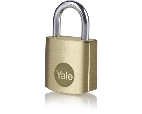 Mosadzný visiaci zámok Yale