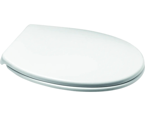 Biele záchodové sedadlo