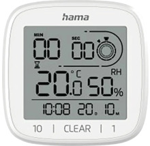Hama Logo Digitálny teplomer na zobrazenie teploty a vlhkosti