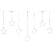 Dekoratívna svetelná reťaz s hviezdami pre vnútorné použitie