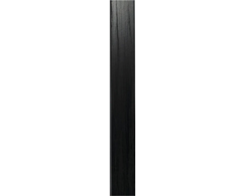 Ukončovací profil k akustickému panelu antracit 20x26x2650 mm Profilovaná drevená lišta