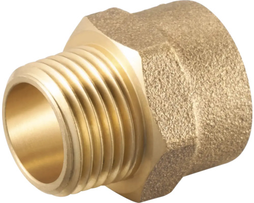 Mosadzná tvarovka s vonkajším závitom