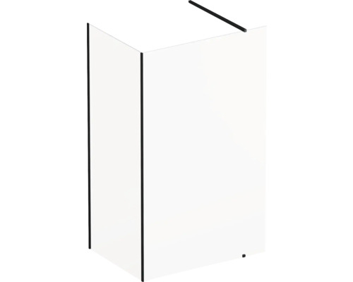 Sprchová stena s upevňovacou tyčou