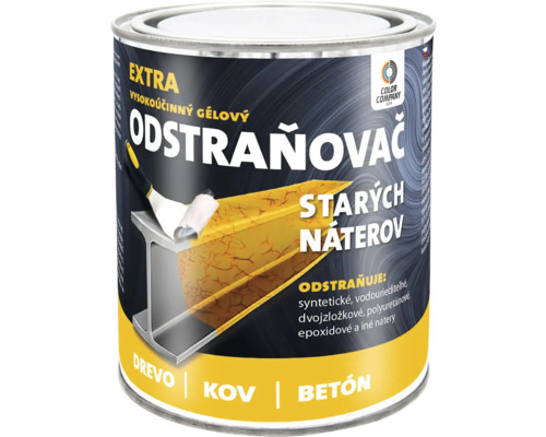 Odstraňovač starých náterov Color Company Extra 4 kg Vedro s gélom na odstraňovanie starých náterov na drevo, kov a betón