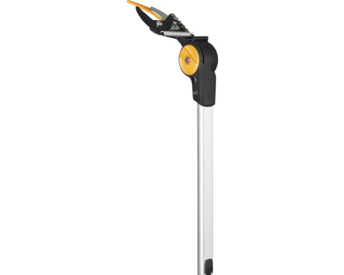 Záhradné nožnice s teleskopickou tyčou na prerezávanie stromov