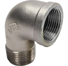 Nerezové koleno 90 stupňov so závitom