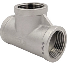 Nerezová T-kus s vnútorným závitom