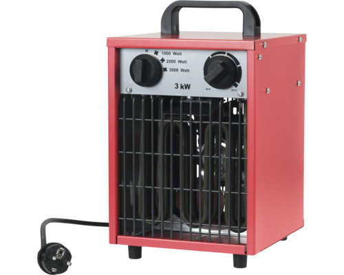 Elektrický ohrievač s výkonom tri kilowatty