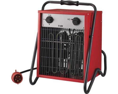 Elektrický ohrievač s výkonom deväť kilowattov