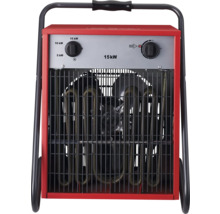 Elektrický ohrievač 15 kilowattov s ventilátorom a držadlom