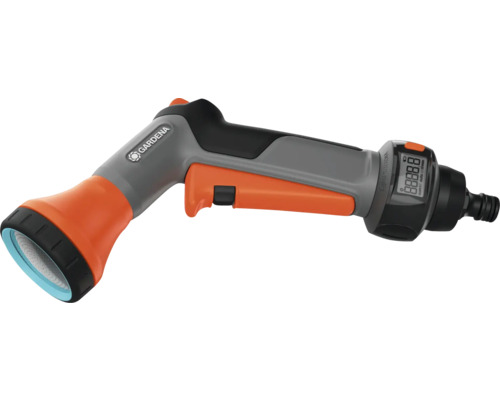 Zavlažovacia sprcha Gardena s meračom množstva vody na zavlažovanie záhrady