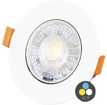 Vstavané svietidlo so symbolom CCT pre nastavenie teploty farieb