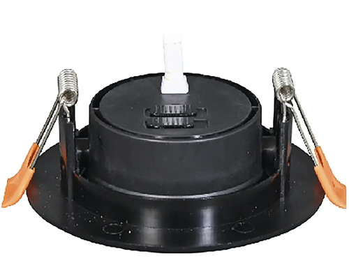 Vstavané bodové svietidlo pre interiéry s pružinami na upevnenie k stropu