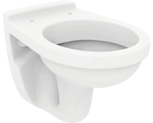 Závesné hlboké splachovacie WC z sanitárnej keramiky