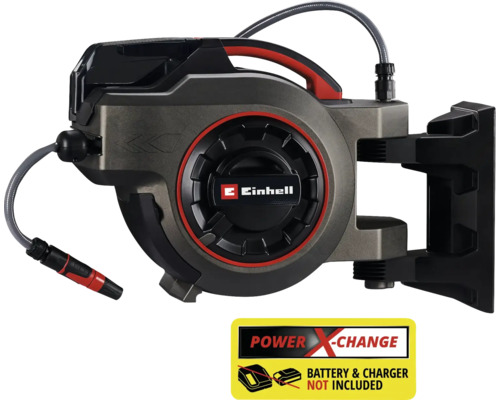 Einhell hadicový box, na montáž na stenu, batéria a nabíjačka nie sú súčasťou balenia