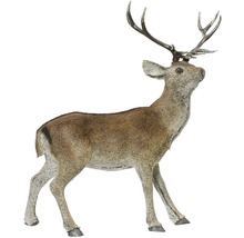 Dekoratívna figúrka stojaceho jeleňa