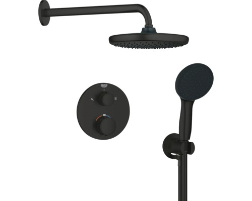 Podomietková termostatická sprchová batéria Grohe Quickfix Precision Start čierna 348832430 Podomietková termostatická sprchová batéria Grohe Quickfix Precision Start čierna 348832430