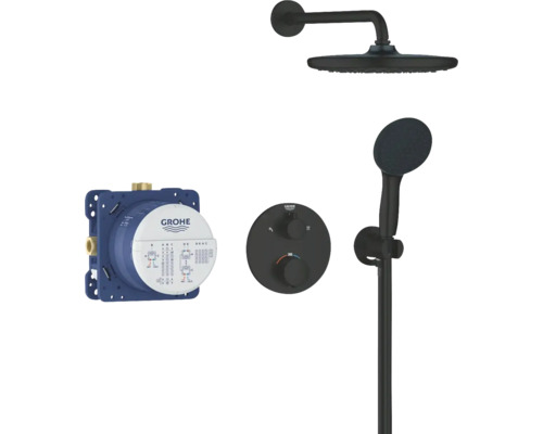 Grohe Rainshower SmartActive sprchový systém s hlavovou sprchou, ručnou sprchou, podomietkovým termostatom a inštalačným telesom