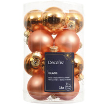 Balenie 16 sklenených vianočných gúľ, priemer 3,5 cm