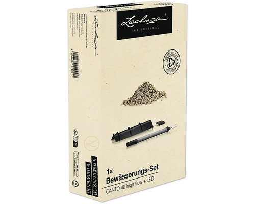 Balenie zavlažovacej súpravy Lechuza Canto 40 s príslušenstvom