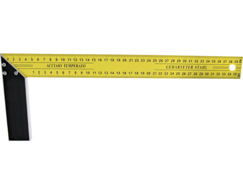 Uholník so stupnicou na meranie a rysovanie