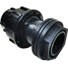 Čierna PE rúrková spojka na spájanie rúrok