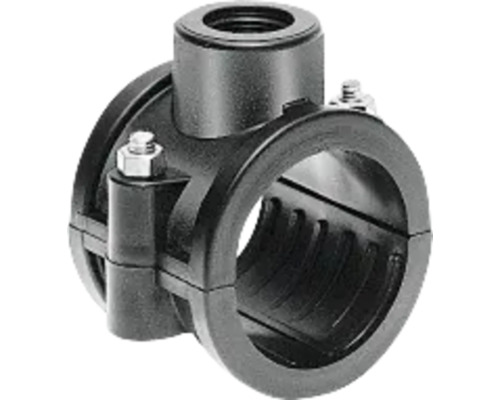 Plastová navrtávacia objímka so závitovým výstupom